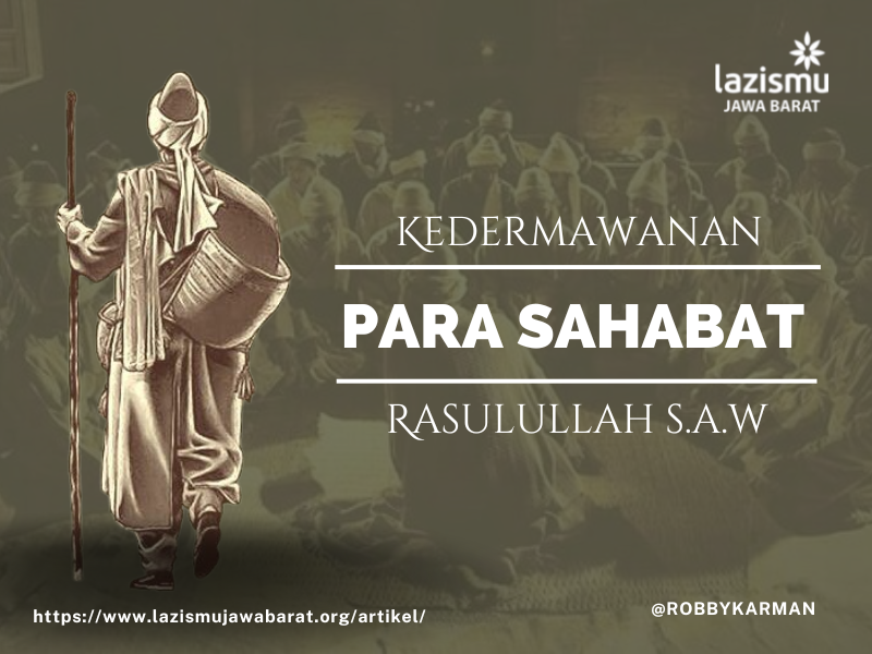 You are currently viewing Kedermawanan Para Sahabat Rasulullah SAW